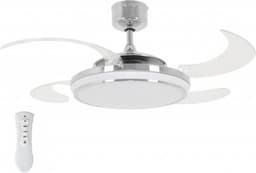 LT-Luce Plafondventilator Fanaway LED Chroom — thumbnail 1