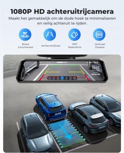AZDOME® Dashcam Voor Auto - Dashcam Voor Auto Full HD GPS - Dual Dashcam Voor Auto - Dashcam Auto Met Nachtzicht - Dashcam Auto - Dashcam Voor Auto Voor en Achter - Dashcam Auto Voor en Achter - Dashcam Voor Auto Met Wifi - Dashcam Wifi — thumbnail 4