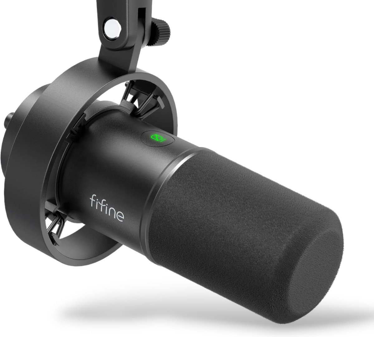 FIFINE - K688 - USB / XLR - Dynamische Microfoon - Streaming - Podcasting - Gaming - Geschikt voor PS4 / PS5 / PC - Zwart — afbeelding 1