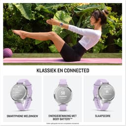 Garmin Lily 2 Active Zilver/Paars — thumbnail 4