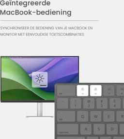 BenQ Mac Monitor MA270U 27 inch - 4K UHD Beeldscherm voor MacBook Pro/Air en Mac mini - 2 x HDMI - 2 X USB-C - 90W/15W voeding - USB-hub - P3-kleurengamma — thumbnail 3