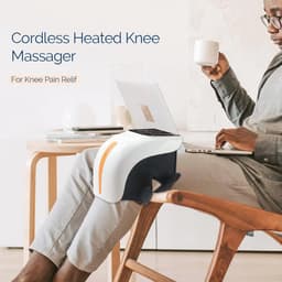 Kniemassageapparaat met Warmte en Vibratie voor Knie- en Gewrichtspijnverlichting — thumbnail 3