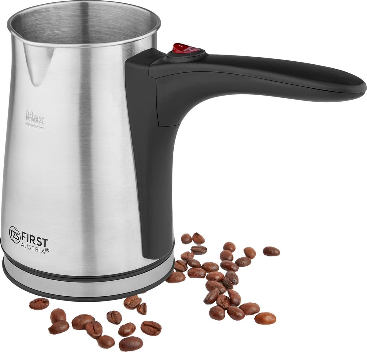 TZS First Austria Turkse Koffiemachine - Turkse Koffieapparaat - 350ml - Turkish Coffee Maker - 800W - RVS — afbeelding 1