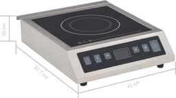 vidaXL Inductiekookplaat met aanraakscherm 3500 W — thumbnail 2