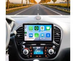 Autoradio 4/64 met Carplay en Android auto | Geschikt voor Nissan Juke 2 2010-2015 | Radio scherm met Navigatie | 2010 2011 2012 2013 2014 2015 | YF15