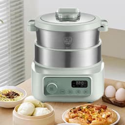 Deegkneedmachine - Deegmixer Keukenmachine - Bakken Brood Koekjes - Met Fermentatiefunctie - 5 Liter - Zwart — thumbnail 1
