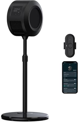 Cycplus F1 Pro Cardio - Fitness Fan met Afstandbediening - Air Mover - Ventilator - met App - Vloerventilator - Hartmeter - Cycling fan - Fiets ventilator - Indoor - met Standaard — thumbnail 1