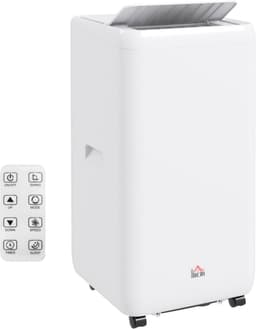 Mobiele Airco - Mobiel Airconditioner 12000 BTU 3,5 kW – 5-in-1 Functies – 24-uurs Timer – Fernbedienung – Voor Kamers Tot 35㎡ – Wit – ABS – 35,5x35x70 cm – 1 Stuk — thumbnail 5