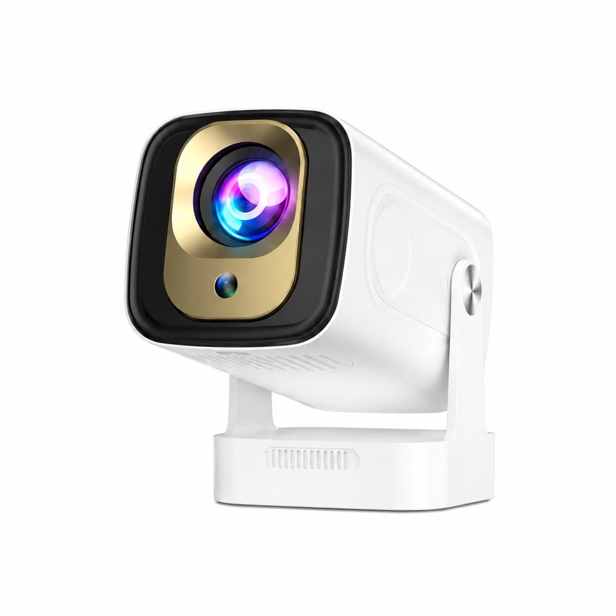 Mini Beamer met WiFi 6, Bluetooth 5.4 en 4K ondersteuning - Thuisbioscoop - Smart Projector 1080P Zwart — afbeelding 1