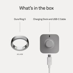 Oura Ring 5 Maat 8 Zilver — thumbnail 5