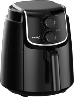 Heteluchtfriteuse - Airfryer Frituurpan - Gezond Frituren - Dubbele Wartel Technologie - 35 Liter - Zwart — thumbnail 1