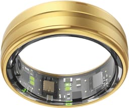NOLATR Pro, Slimme Ring met Stappenteller, Activiteitstracker & Hartslagmeter – Zonder Abonnement & Nederlandse App – Goud – Maat 8 — thumbnail 1