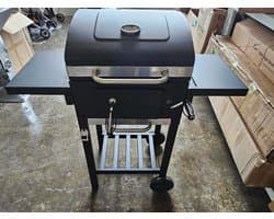 WentinkMo Houtskoolgrill - Dekseldeksel Houtskool barbecue - Camping picknick en feest