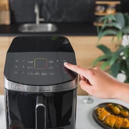Heteluchtfriteuse - Dubbele Lade - Snelle Maaltijden - DualZone Heat - 115L Capaciteit - Zwart — thumbnail 2