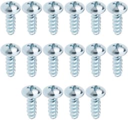Dailygoods- Grasmaaier Schroeven 16 Stuks - M5 x 16 mm - Verzinkt — thumbnail 1