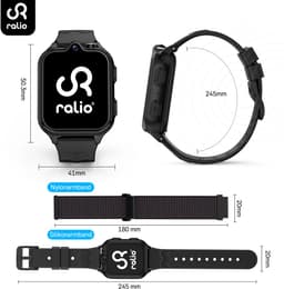 Ralio R5 Ultra 4G GPS Horloge Kind met simkaart – Videobellen – Dual Camera –- Android OS - Smartwatch Kinderen met 1,83"AMOLED Display – SOS-knop – Ruim geheugen van 2 GB + 16 GB – GPS Tracker – Voor Jongens en Meisjes — thumbnail 3