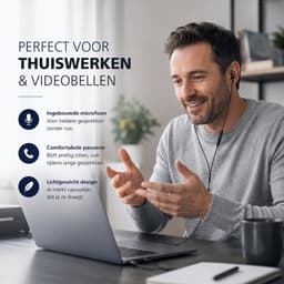 Philips In-Ear koptelefoon TAE1156BK - Clear Sound - Bekabeld - Remote met microfoon - Jack plug 3.5 mm- Zwart — thumbnail 5
