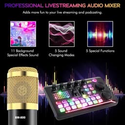 Podcast Starterspack - Gaming / Streaming / Podcasting - Microfoon Arm - Perfect voor Streamen, Zingen, Youtube & Gamen - Zwart — thumbnail 2