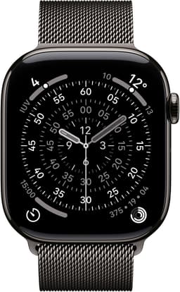 APPLE Watch Series 11 GPS + Cellular - 46mm Titanium Case - Milanese Loop M/L Smartwatch Slate — thumbnail 2