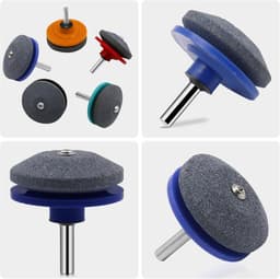 4 stuks snelle grasmaaier slijpers – Voor rotatieslijper, boor, handboor — thumbnail 2