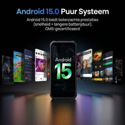 FOSSiBOT F110PRO Robuuste Smartphone - Dual SIM - 8GB RAM - 128GB ROM - 10000mAh - 6,745 inch HD+ IPS Scherm - IP68 Waterdicht Telefoon -Android 15- GPS,NFC,OTG -zwart, oranje — thumbnail 2