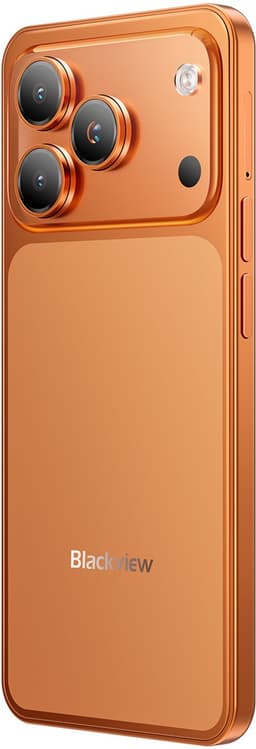 Blackview WAVE 7C Smartphone - 4G AI - DUAL SIM - 16GB RAM - 128GB ROM - Android 16 Telefoon - 6,56 inch - 5000mAh - GPS - Oranje — thumbnail 5