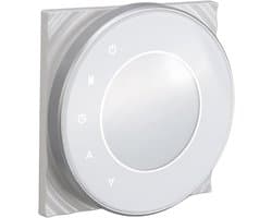 Slimme Thermostaat - Digitale Regelaar - Verwarming Instellen - App Bediening - 90x14mm - Wit