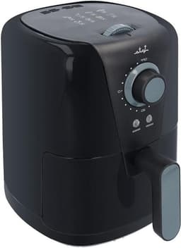 Friteuse zonder olie - Hete lucht oven - Gezond koken - Compact design - 15 liter - Zwart — thumbnail 1