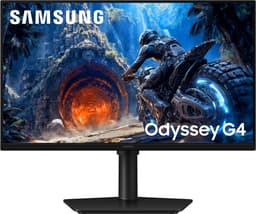 Samsung Odyssey G4 G40H 25 inch FHD Gaming Monitor – Fast IPS, DisplayPort 300 Hz / HDMI 240 Hz, 1 ms, Zwart — thumbnail 1