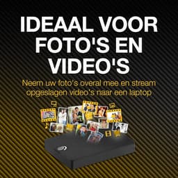 Externe SSD - Draagbare Opslag - Bestanden Overzetten - Razendsnelle Dataoverdracht - 2 TB - Zwart — thumbnail 4