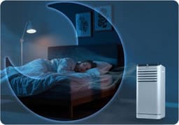 Thuys - Mobiele airco 9000 BTU 4-in-1 met ventilator en ontvochtiger - Energiezuinig en slim — thumbnail 5