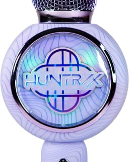 KPop Demon Hunters - Huntr/x - Logo - draadloze karaoke microfoon voor kinderen - oplichtend LED display - speaker - met stemeffecten — thumbnail 5