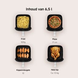 Xiaomi Airfryer XL 6,5L – 220°C – Voor 500g Friet – Zwart — thumbnail 2