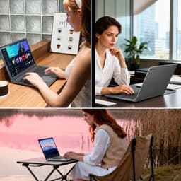 Ninkear A16 Pro Laptop Gaming Laptop – 16,0 inch -Ryzen 7 8745HS – 32GB RAM – 2TB SSD – 2.5K 120Hz – 180° scharnier – Radeon 780M – Windows 11– Werk Studie Content Creatie– Zilver — thumbnail 3