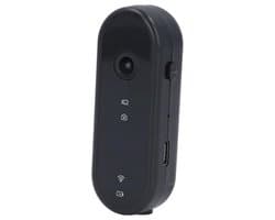 Dailygoody - WiFi 1080P HD Groothoekactiecamera - Draagbare Dashcam - Ingebouwde Anti-shake - Geschikt voor Fietsen en Motorfietsen - Vloggen - Compac.