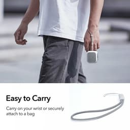 ESR Halolock Orbit Hybrid Hoes Geschikt Voor AirPods 4 (AirPods 4e Generatie) (2024) - Compatibel met MagSafe - Zwart — thumbnail 4