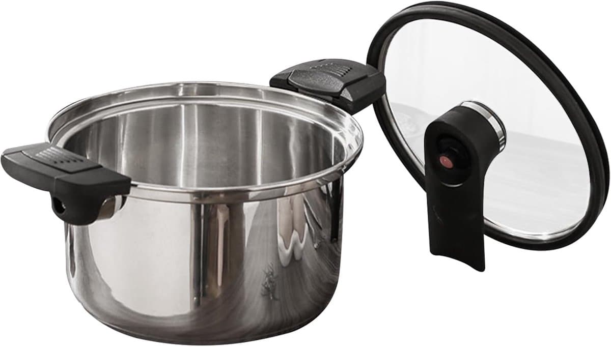 Multicooker Stoofpot - Snelle Kookpot - Efficiënte Maaltijden - Duurzame Constructie - 20 of 24 cm - Veelkleurig — afbeelding 1