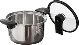 Multicooker Stoofpot - Snelle Kookpot - Efficiënte Maaltijden - Duurzame Constructie - 20 of 24 cm - Veelkleurig — thumbnail 1