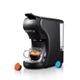 Koffiemachine – 4-in-1 Capsulecompatibel – 19 Bar Druk – Programmeerbare Formaten – Voor Thuisgebruik – Zwart — thumbnail 1