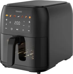 Grote airfryer - Heteluchtfriteuse - Gezinsmaaltijden - Groot kijkvenster - 47 x 265 x 305 cm - Zwart — thumbnail 2