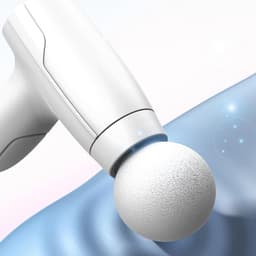 Spierontspanningsapparaat - Massagepistool - Spierherstel - 3 Vibratieniveaus - 15x12x53cm - Wit — thumbnail 2