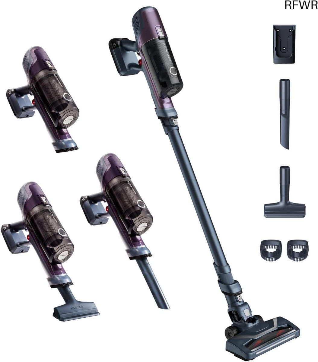 Rowenta X-pert 6.60 Essential RH6838, Snoerloze steelstofzuiger, automatische snelheidsinstellingen, tot 45 minuten autonomie, verwijderbare batterij, lichtgewicht ontwerp, kruimeldief — afbeelding 1