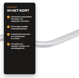 Dailygoods- Snaartrimmer Ergonomisch Handvat - Antislip Grip - Geschikt voor FS 130/131/110/111/90/91/89/200 - Eenvoudig te Installeren - Lichtgewicht Aluminium - Grasmaaier — thumbnail 2