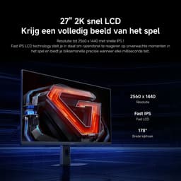 Xiaomi G27Qi 2026 Gaming Monitor – 27 Inch – QHD IPS 200Hz FreeSync — thumbnail 3