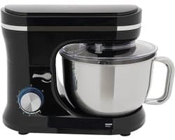 Keukenmachine - Deegmachine Mixer - Bakken Thuis - Krachtige 1000W Motor - 45 Liter Kom - Zwart