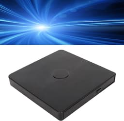 Externe DVD Brander - DVD Writer Recorder - Bestanden Branden - Dubbele Interface - 15 x 15 x 3 cm — thumbnail 2