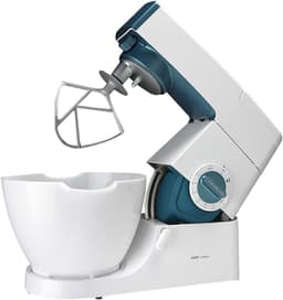 Mixer Kom Komt - Keukenmachine Kom - Voedsel Bereiden - Vaatwasserbestendig - 4.6 Liter - Wit — thumbnail 3