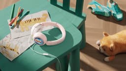 PHILIPS TAK2000PK/00 - Kinderkoptelefoon - 85 dB Veilig Luisteren - Audio Share - Ingebouwde Microfoon - Opvouwbaar - USB-C Adapter Inclusief - Licht Roze / Wit — thumbnail 5
