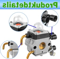 Complete Revisieset voor Grasmaaier Carburateur met Accessoires voor STIHL FS45C, FS45L, FS55, FC55 en KM55R - Verbeter de Prestaties en Efficiëntie van je Grasmaaier — thumbnail 2