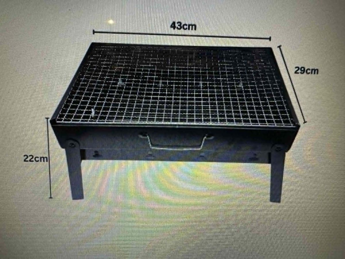 JOY compact-grill 43x29cm – BBQ-Grill — afbeelding 1